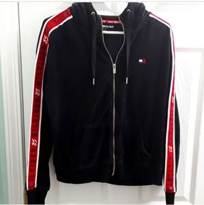 Vintage Tommy Hilfiger Sport Velour Track Jacket